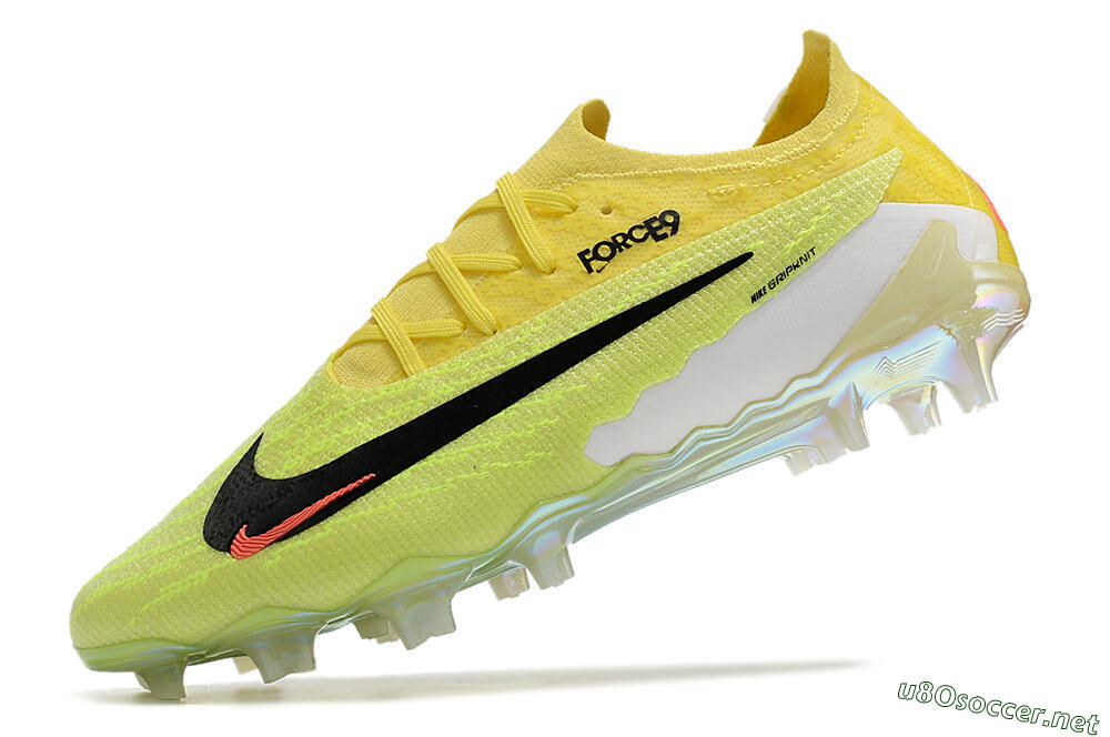 Men's Nike Phantom GX Elite Link FG Football Boots - Orange/Yellow/Black 5