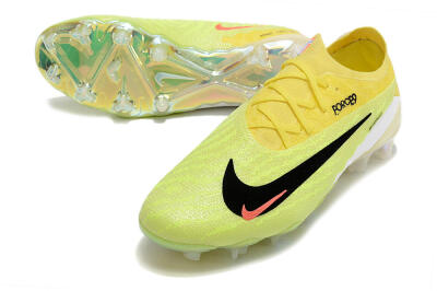 Men's Nike Phantom GX Elite Link FG Football Boots - Orange/Yellow/Black