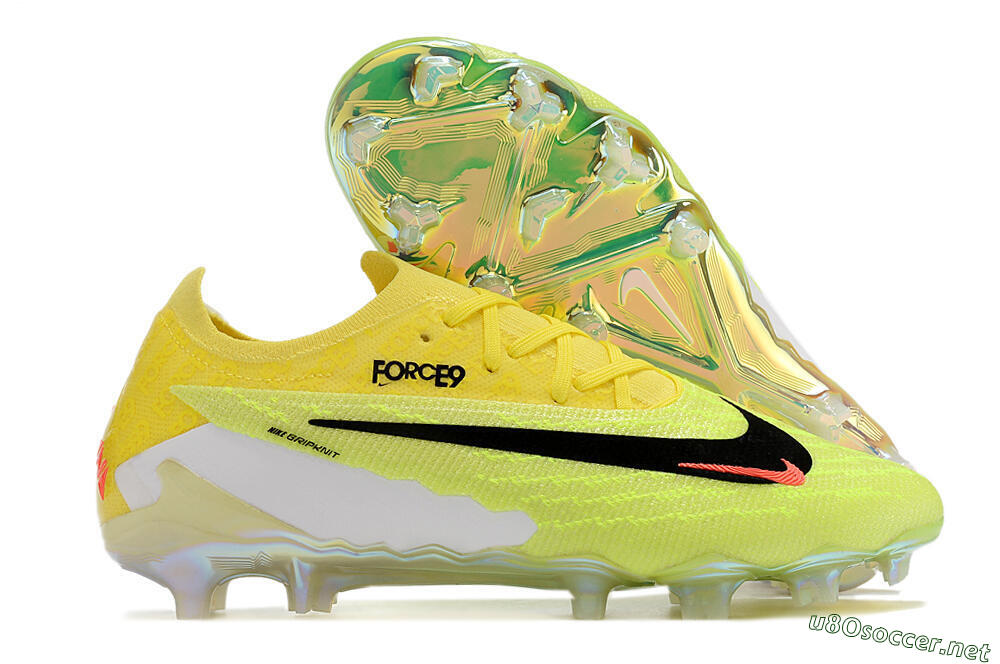 Men's Nike Phantom GX Elite Link FG Football Boots - Orange/Yellow/Black 2