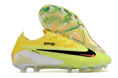 Men's Nike Phantom GX Elite Link FG Football Boots - Orange/Yellow/Black