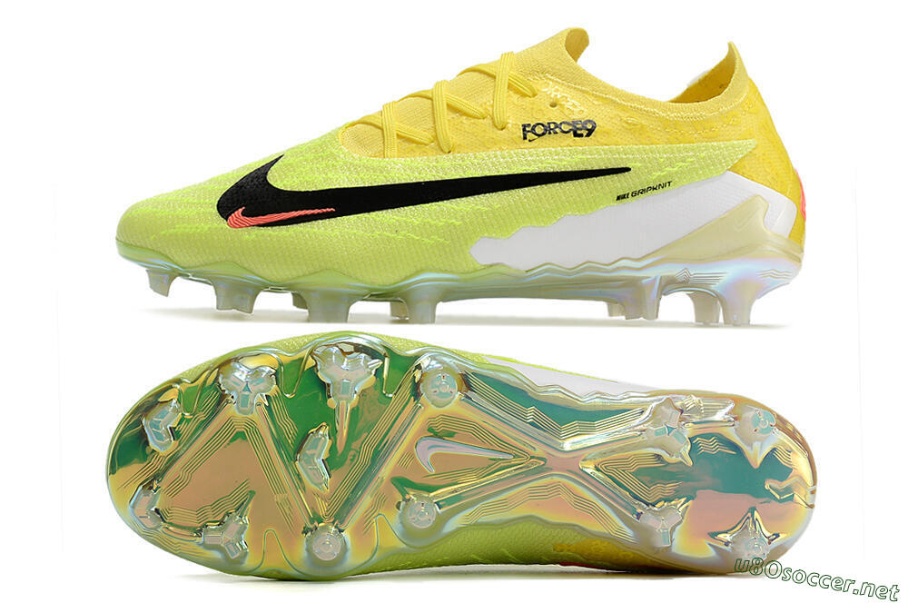 Men's Nike Phantom GX Elite Link FG Football Boots - Orange/Yellow/Black 1