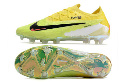 Men's Nike Phantom GX Elite Link FG Football Boots - Orange/Yellow/Black