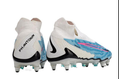 Men's Nike Phantom GX Elite DF SG Football Boots - White/Blue/Pink