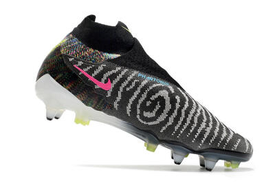 Men's Nike Phantom GX Elite DF SG Football Boots - Black/Grey/Yellow