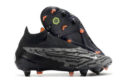 Men's Nike Phantom GX Elite DF SG Football Boots - Black/Grey/White