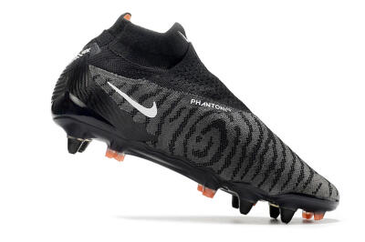 Men's Nike Phantom GX Elite DF SG Football Boots - Black/Grey/White