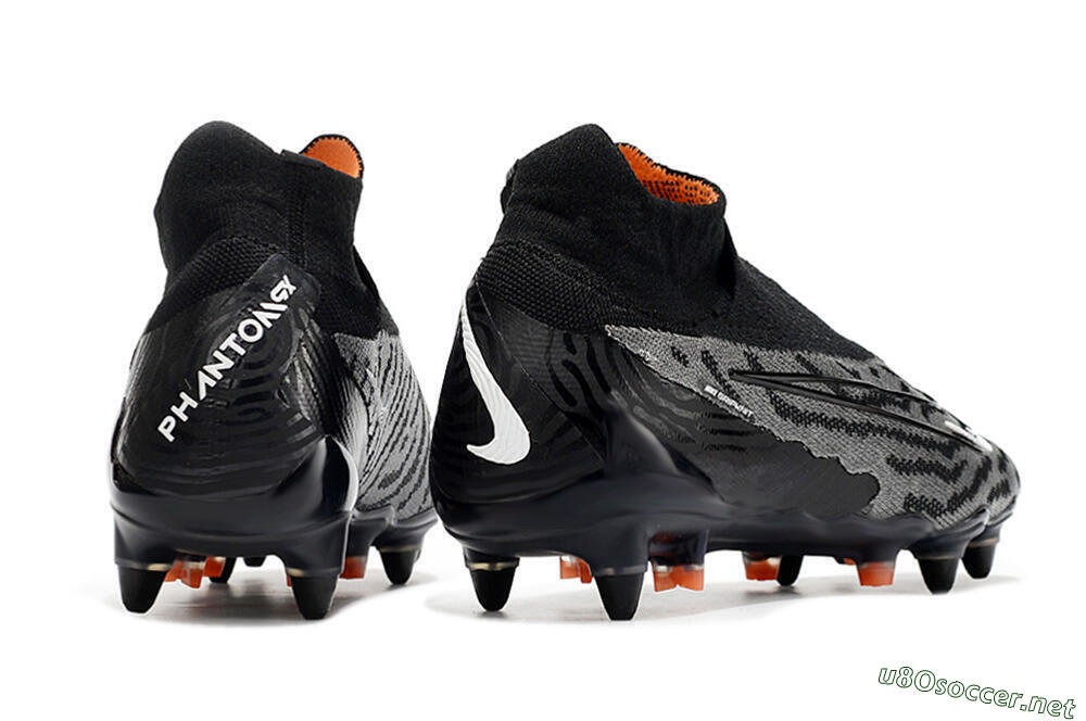 Men's Nike Phantom GX Elite DF SG Football Boots - Black/Grey/White 6
