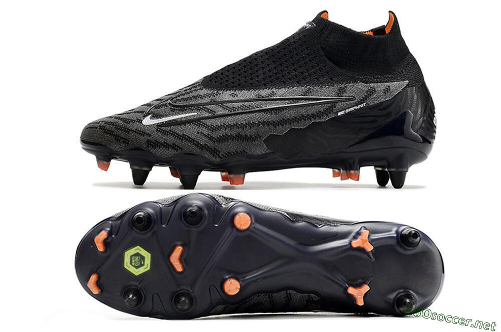 Men's Nike Phantom GX Elite DF SG Football Boots - Black/Grey/White 1