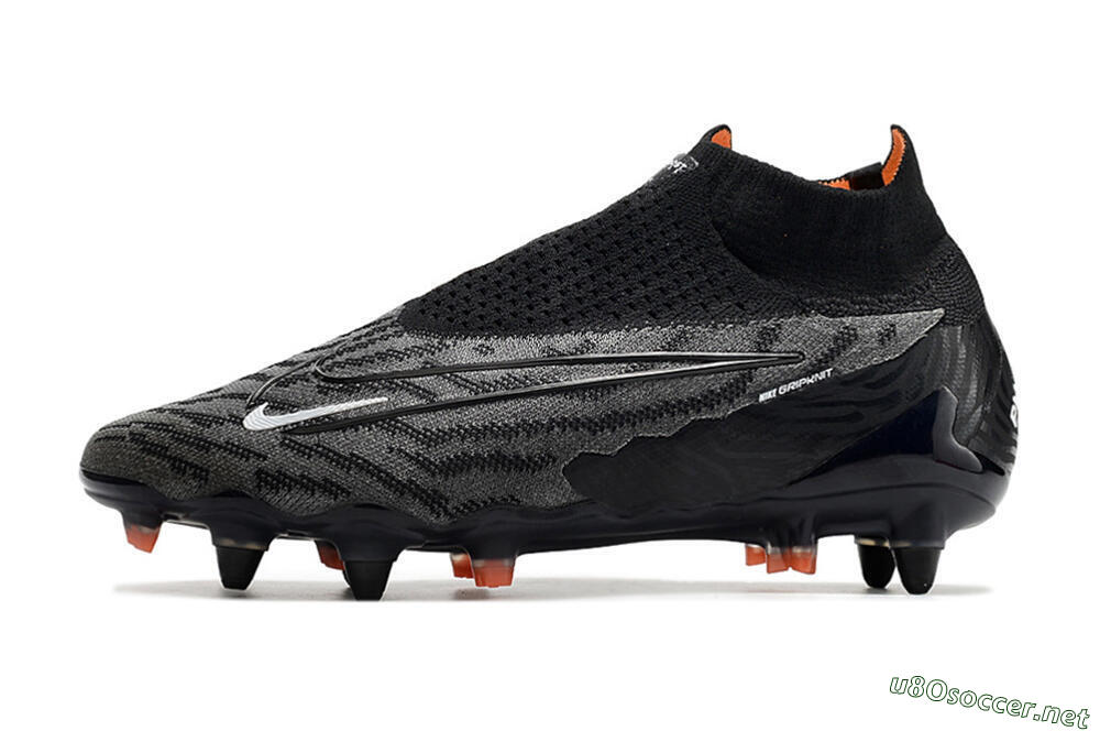 Men's Nike Phantom GX Elite DF SG Football Boots - Black/Grey/White 0