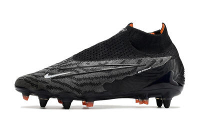 Men's Nike Phantom GX Elite DF SG Football Boots - Black/Grey/White