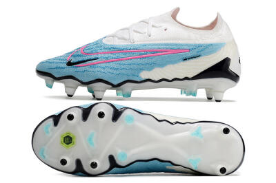 Men's Nike Phantom GX Elite SG Football Boots - Blue/White/Pink