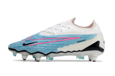 Men's Nike Phantom GX Elite SG Football Boots - Blue/White/Pink