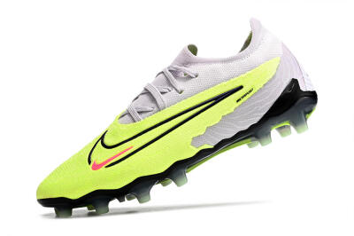 Men's Nike Phantom GX Elite AG Football Boots - Grey/Yellow/Black
