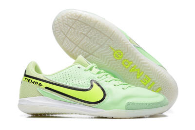 Men's Nike Tiempo Legend 9 IC Football Shoes - Green/Black
