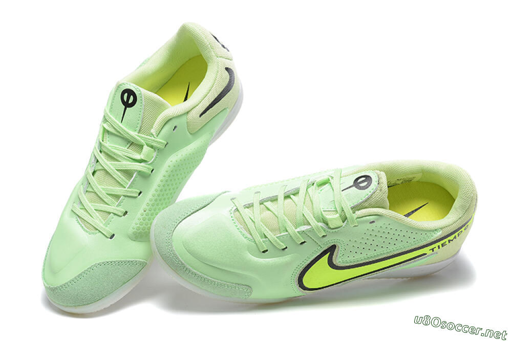 Men's Nike Tiempo Legend 9 IC Football Shoes - Green/Black 3