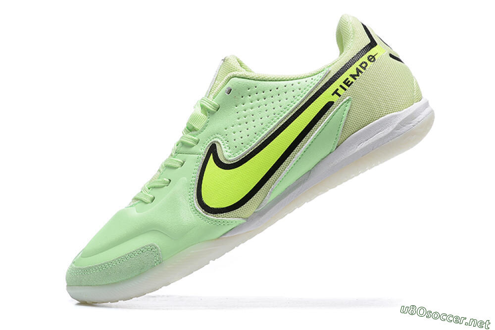 Men's Nike Tiempo Legend 9 IC Football Shoes - Green/Black 5