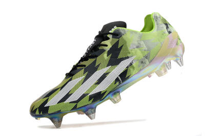 Men's Adidas X Crazyfast Limited Edition SG Football Boots - White/Yellow/Orange/Black