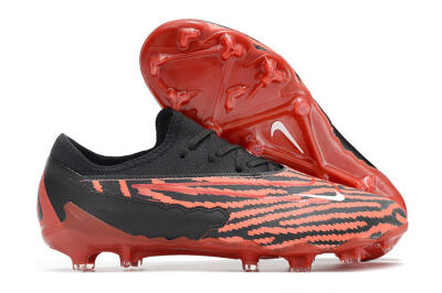 Men's Nike React Phantom GX Academy FG Football Boots - Red/Black/White