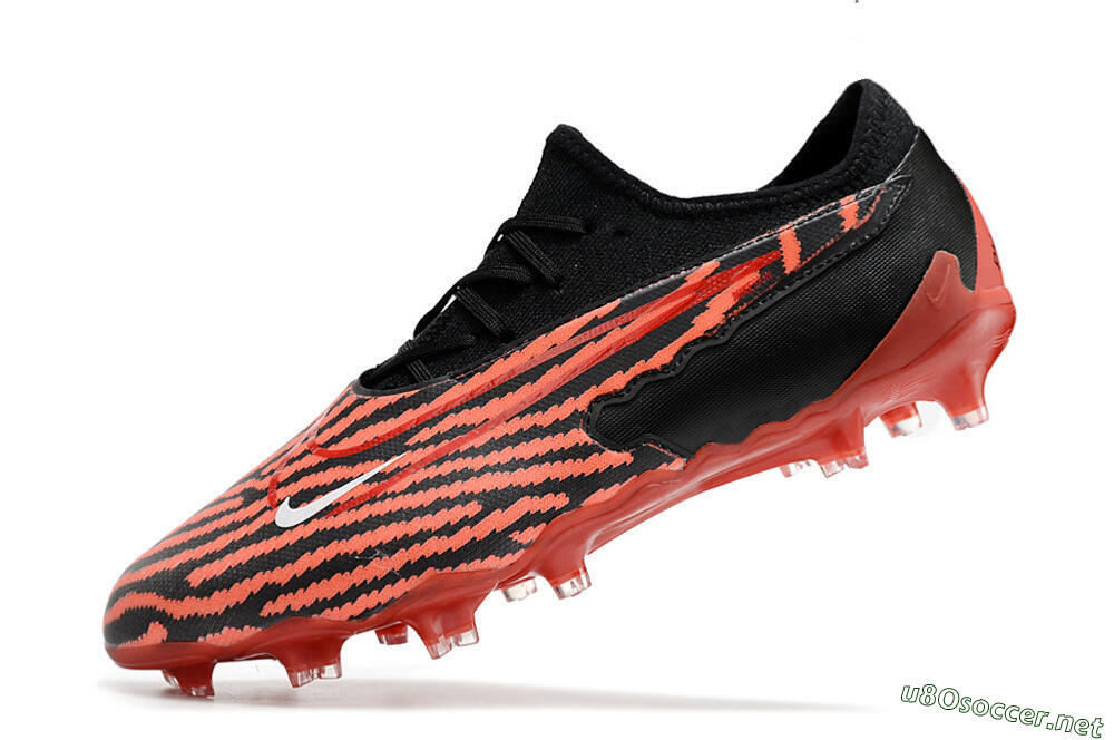 Men's Nike React Phantom GX Academy FG Football Boots - Red/Black/White 5