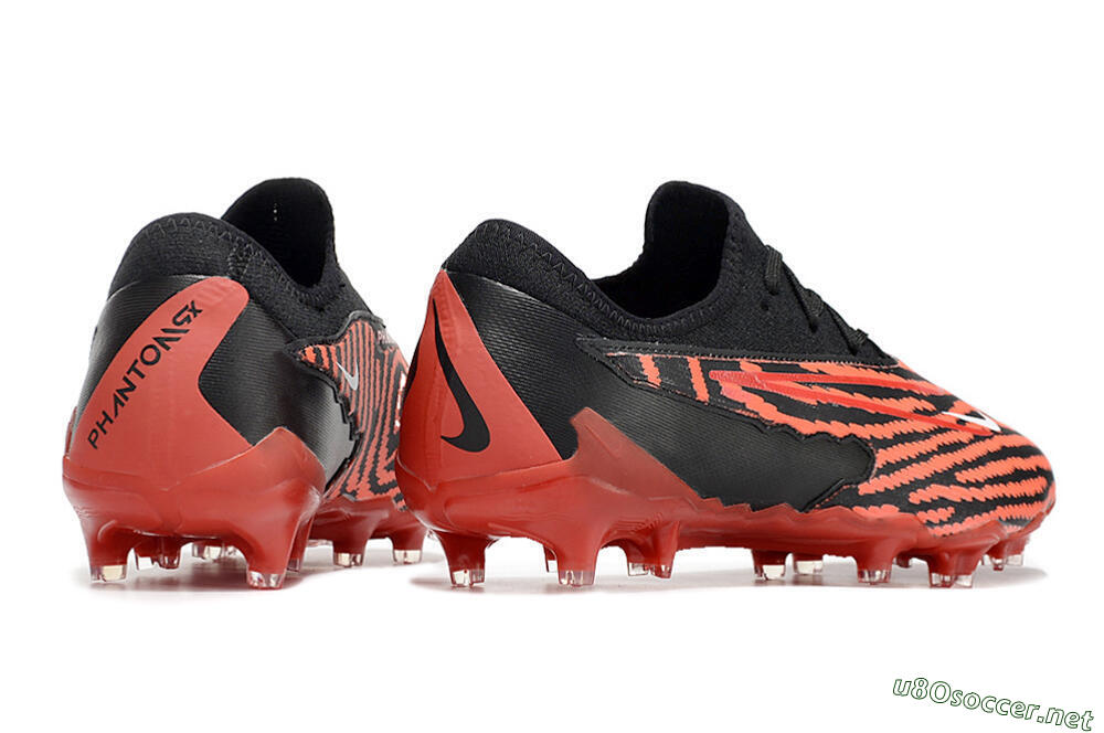 Men's Nike React Phantom GX Academy FG Football Boots - Red/Black/White 6