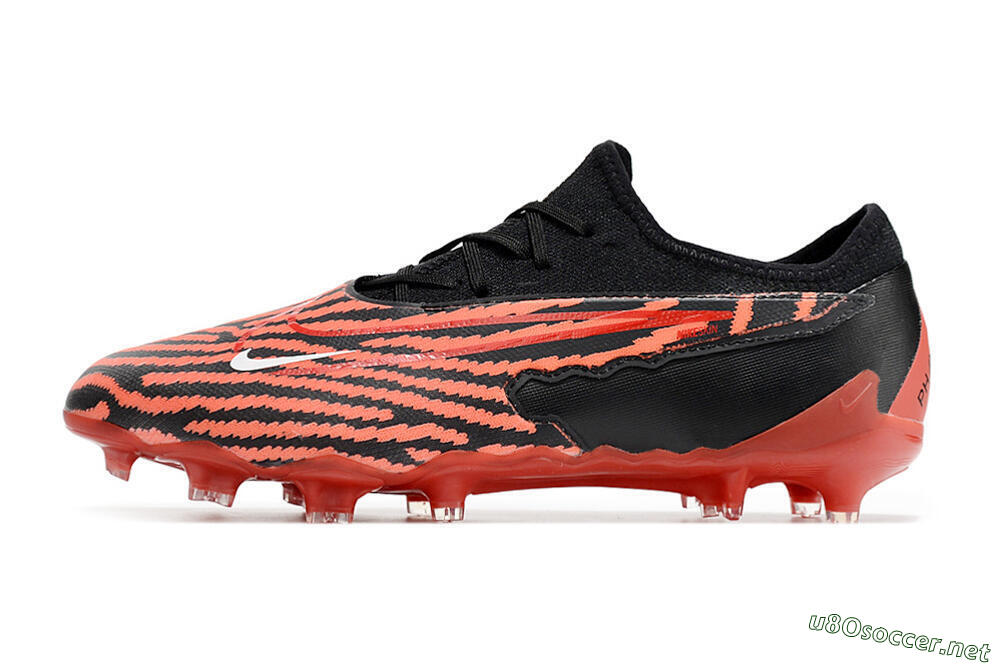 Men's Nike React Phantom GX Academy FG Football Boots - Red/Black/White 0