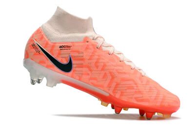 Men's Nike Air Zoom Mercurial Superfly 9 Elite SG Football Boots - Orange/Black/Purple