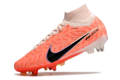 Men's Nike Air Zoom Mercurial Superfly 9 Elite SG Football Boots - Orange/Black/Purple