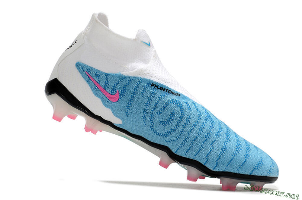 Men's Nike Phantom GX Elite DF FG Football Boots - Blue/Pink/White 4