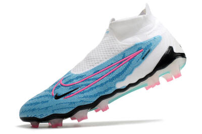 Men's Nike Phantom GX Elite DF FG Football Boots - Blue/Pink/White