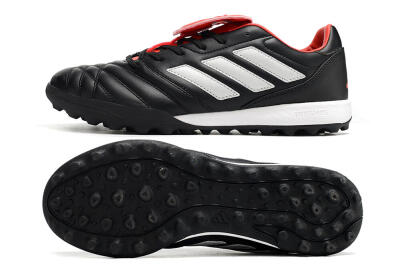 Men's Adidas Copa Gloro TF Football Shoes - Black/White