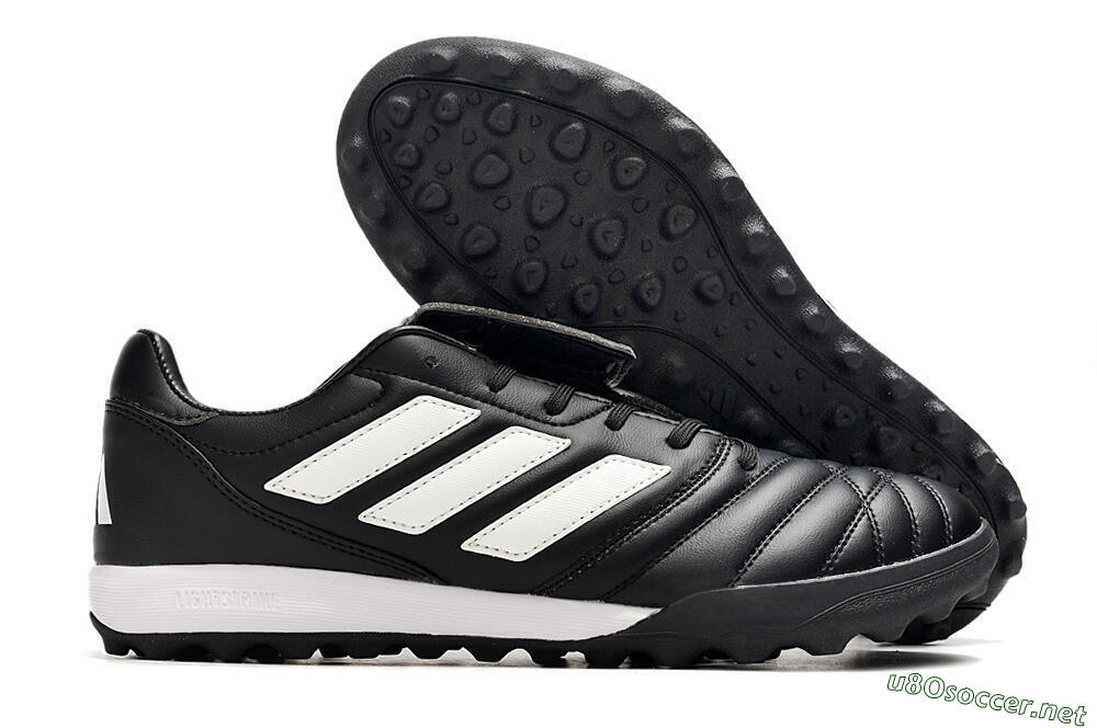 Men's Adidas Copa Gloro TF Football Shoes - Black/White 2