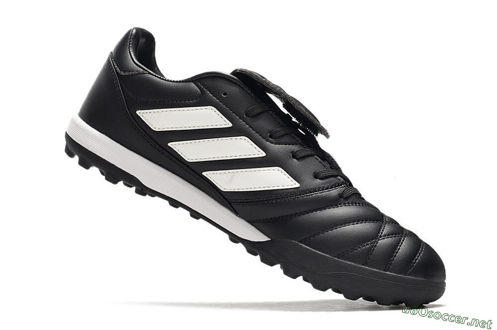 Men's Adidas Copa Gloro TF Football Shoes - Black/White 4
