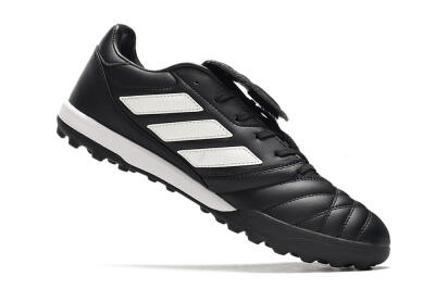 Men's Adidas Copa Gloro TF Football Shoes - Black/White