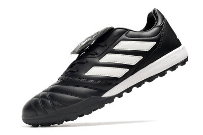Men's Adidas Copa Gloro TF Football Shoes - Black/White
