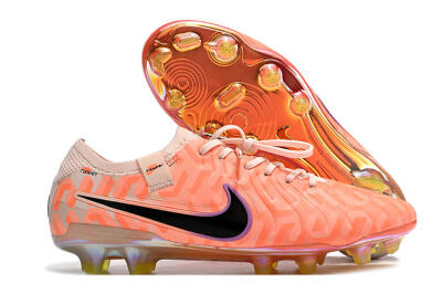 Men's Nike Tiempo Legend 10 Elite FG Football Boots - Pink/Black