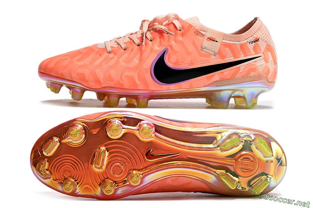 Men's Nike Tiempo Legend 10 Elite FG Football Boots - Pink/Black 1