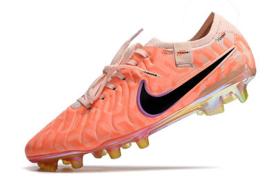 Men's Nike Tiempo Legend 10 Elite FG Football Boots - Pink/Black