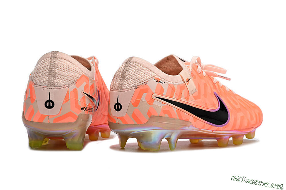 Men's Nike Tiempo Legend 10 Elite FG Football Boots - Pink/Black 6