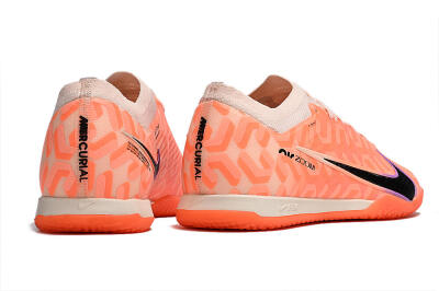 Men's Nike Air Zoom Mercurial Vapor 15 Elite IC Football Shoes - Pink/Black/Purple