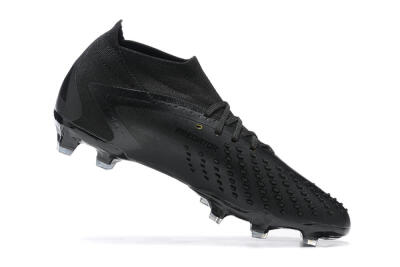 Men's Adidas Predator Accuracy+ FG Football Boots - Black/Black