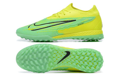Men's Nike Phantom GX Elite TF Football Shoes - Green/Black/Yellow