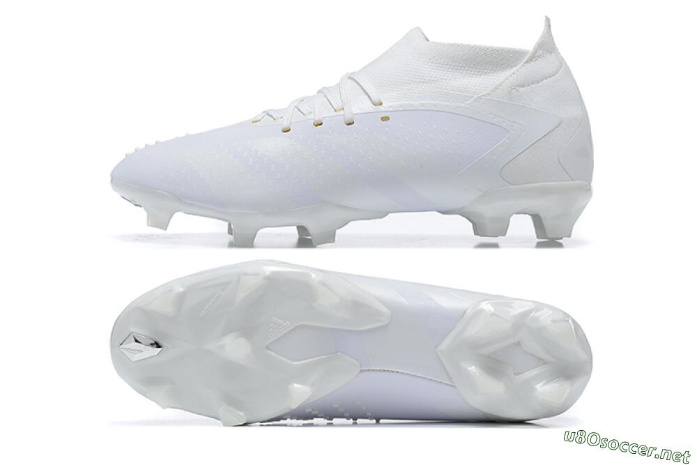Men's Adidas Predator Accuracy+ FG Football Boots - White/White 1