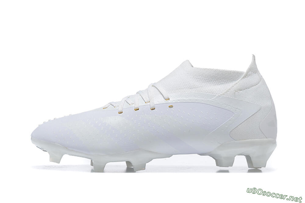 Men's Adidas Predator Accuracy+ FG Football Boots - White/White 0