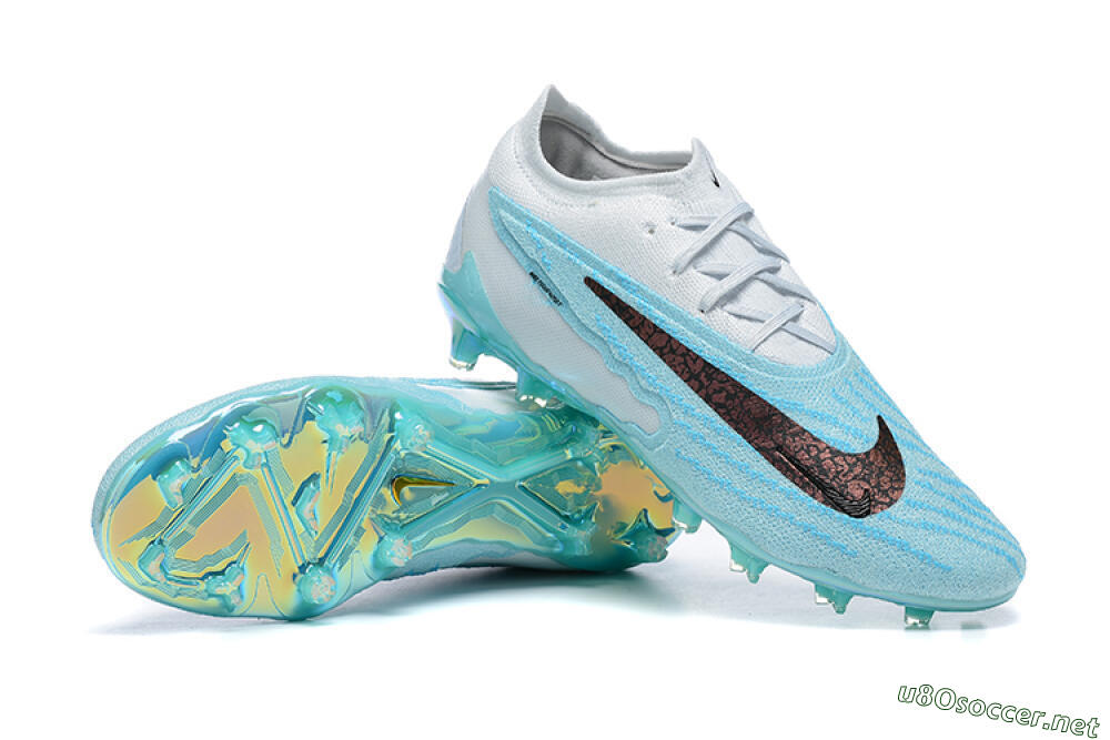 Men's Nike Phantom GX Elite FG Football Boots - Blue/Black/White 4