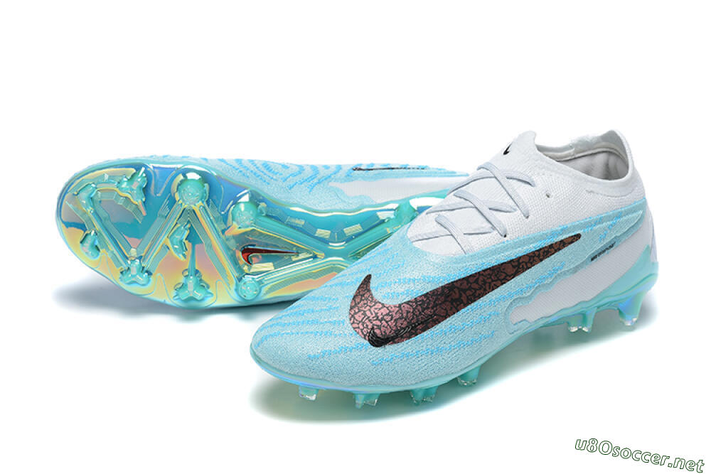 Men's Nike Phantom GX Elite FG Football Boots - Blue/Black/White 3