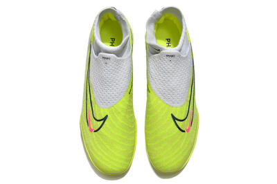 Unisex Nike Phantom GX Elite DF Link TF Football Shoes - Green/Black/White