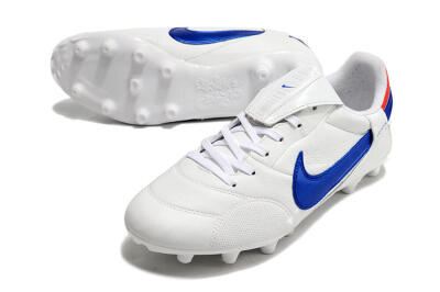 Men's Nike Premier 3 FG Football Boots - White/Blue/Red