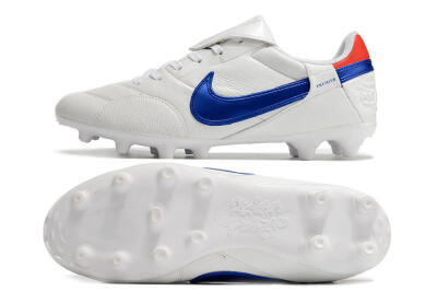 Men's Nike Premier 3 FG Football Boots - White/Blue/Red