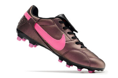 Men's Nike Premier 3 FG Football Boots - Brown/Pink/Black
