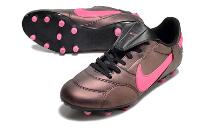 Men's Nike Premier 3 FG Football Boots - Brown/Pink/Black